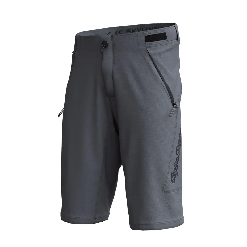 Troy Lee Designs Skyline Youth Baggy Shorts - Mono Charcoal